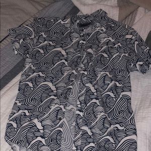 Forever 21 Print Button up